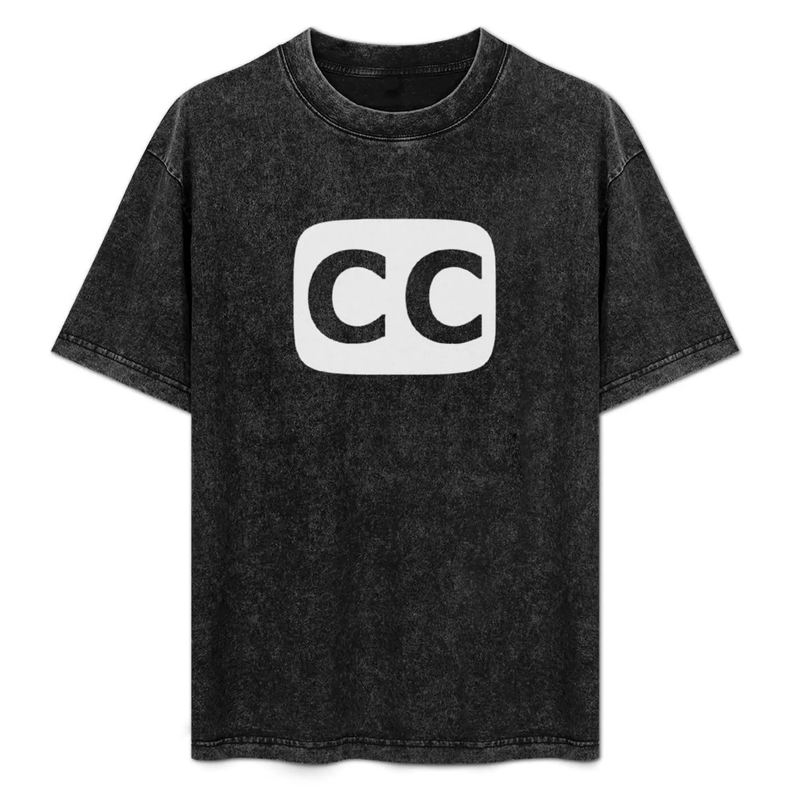 

Closed Captioned (US) white T-Shirt Stylish Graphic Short Sleeve Top