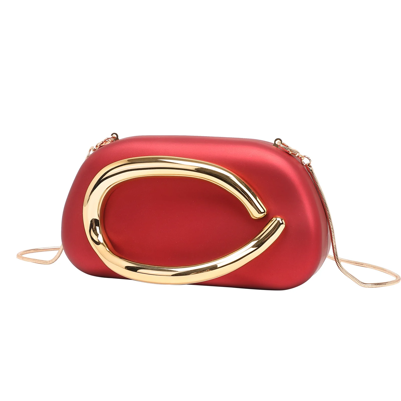 

Женская трендовая персонализированная вечерняя сумка с металлическим наконечником, клатч для ужина, универсальная сумка на плечо Bolsas Marcas Originales Bolsas Grife Luxo