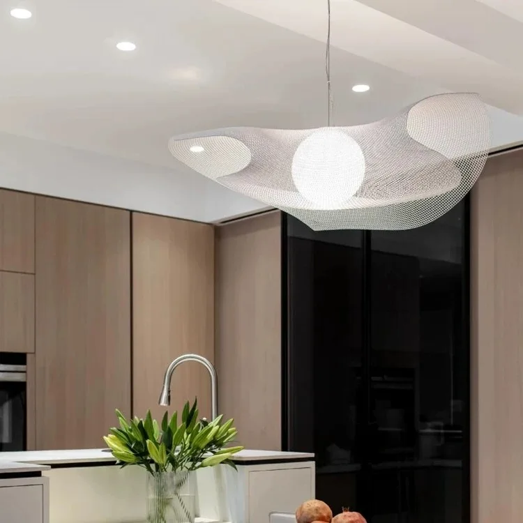 Simple Modern Nordic Designer Artistic Creative Pendant Light for Living Room and Dining Room
