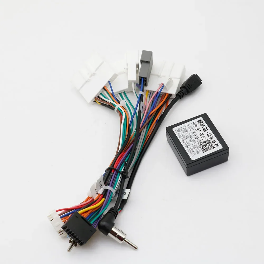 Car Radio Player Cable Plug Canbus Fitting Adaptor Dash Kits For Nissan SYLPHY SENTRA KICKS Qashqai X-Trail NAVARA Terra RZC
