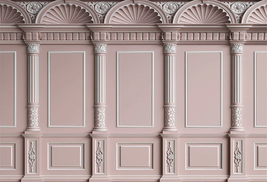 Mehofond 사진 배경 빈티지 우아한 유럽 벽, 어린이 생일 파티, 결혼식 초상화 장식 배경, 사진 스튜디오