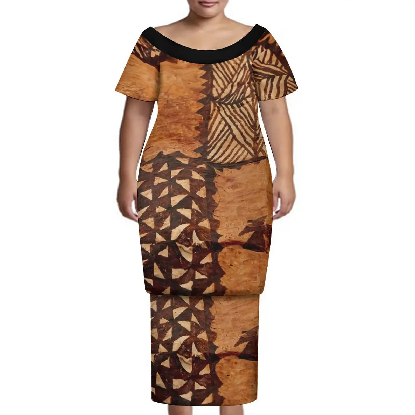 Dress-Customized design puletasi summer short-sleeved shirt-yhnjk