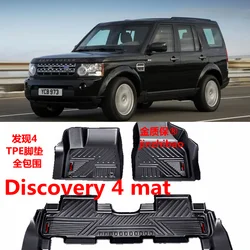 Use for Land Rover Discovery 4 car carpet AllWeather car Floor Mat Land Rover Discovery 4 Cargo Tray Trunk Waterproof Pad Mat