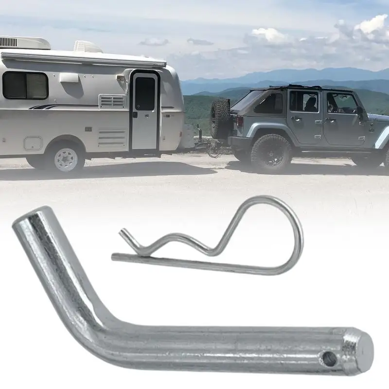 R Type Latch Lock High Strength Towing Hitch Clips Trailer Hitch Pins And Clips Heavy Duty Zinc Trailer Pin Vehicle Accessories
