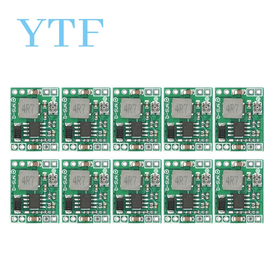 10pcs MP1584EN Step-Down Power Module DC-DC 3A Adjustable Buck LM2596 Ultra-Ultra-Small Size