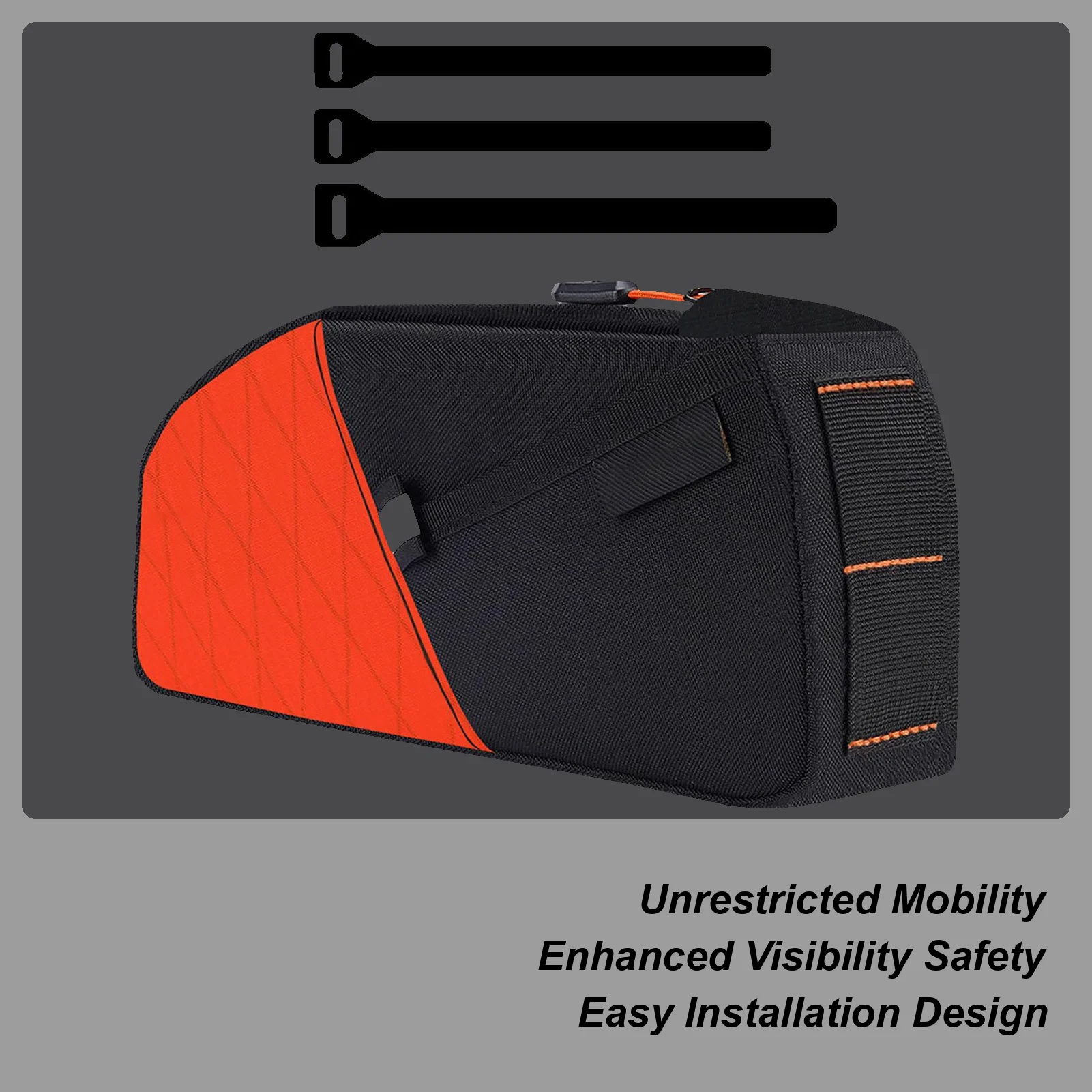 

Front Bike Bag Waterproof Bicycle Frame Bag Bicycle Pouch For Road Fitness Camping Sports Trail Adventures Outdoor Mountain