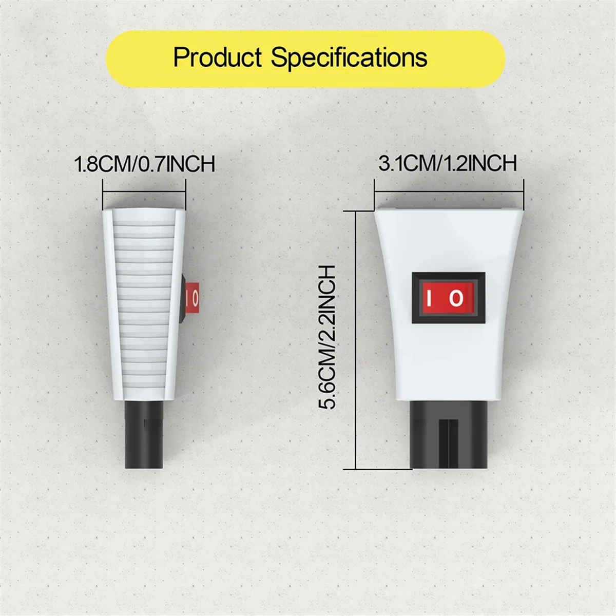 Botón de encendido/apagado de consola de juegos para PS5/PS4/PS3/Xbox Series X interruptor de protección de energía