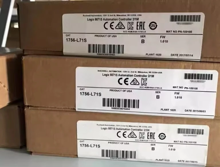 Neuer versiegelter 1756-L71S Ser B GuardLogix Automation Controller