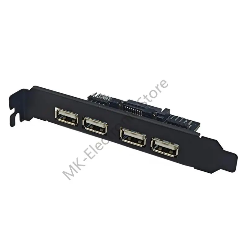 R2LF -Desktop -Computer 9Pin USB2.0 Schnittstellen -Adapterhalterung für mehrere Motherboards und Systeme