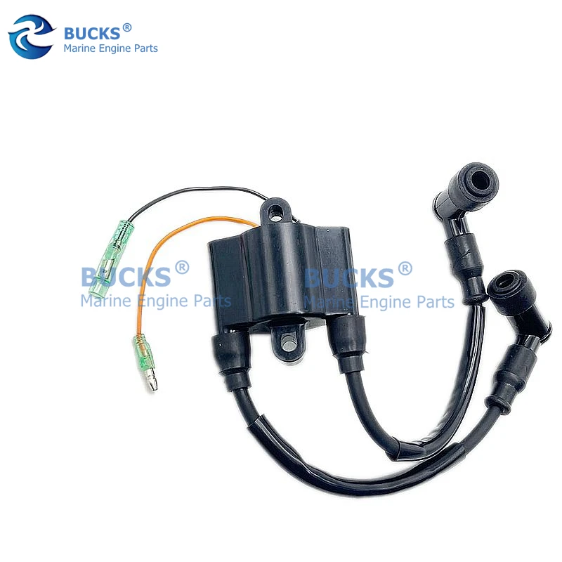 33410-94400 Ignition Coil Assy For Suzuki Outboard Motor: DF DT 9.9HP 15HP 40HP  Replaces 33410-92L10/92L11 6G1-85570-00