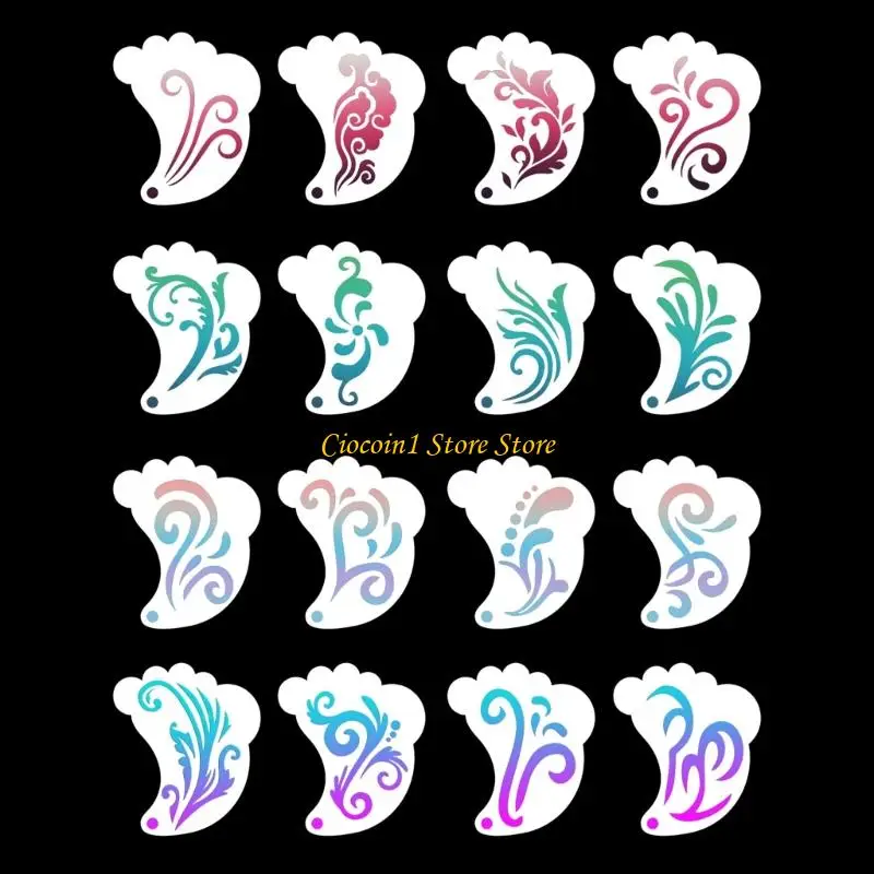 A3PC Professional Face Painting Aid Reusable Stencil Suitable for Stage and Classes