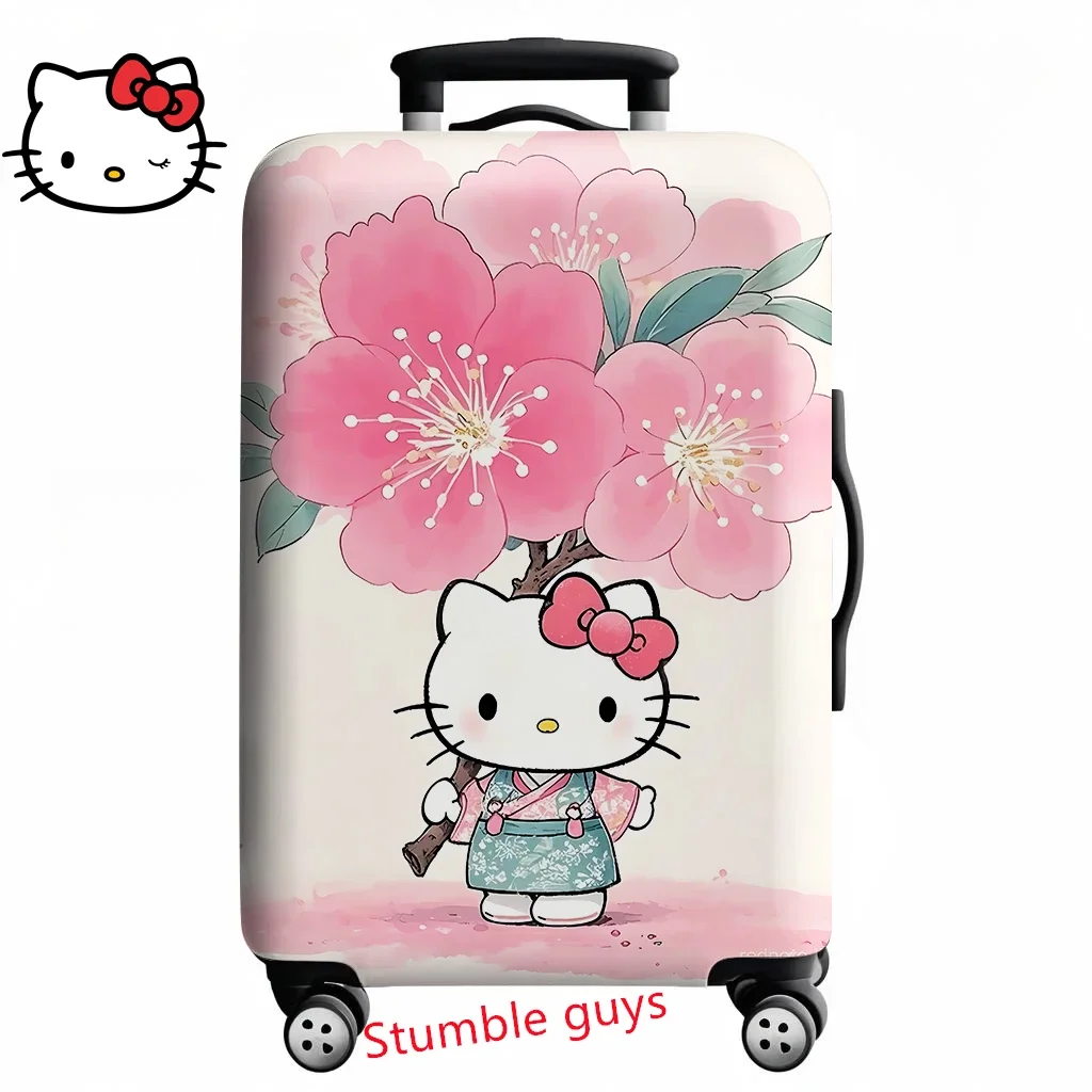 

Demon Hunters Anime Kpop Luggage Cover Durable Protector Fits 18-32 Inch Travel Suitcases