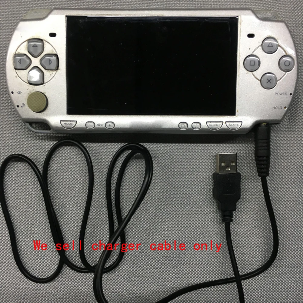 5 فولت USB تهمة كابل ل PSP 1000 2000 3000 شحن كابل DC4.0 ميناء التوصيل شاحن الطاقة كابل الحبل الأسود