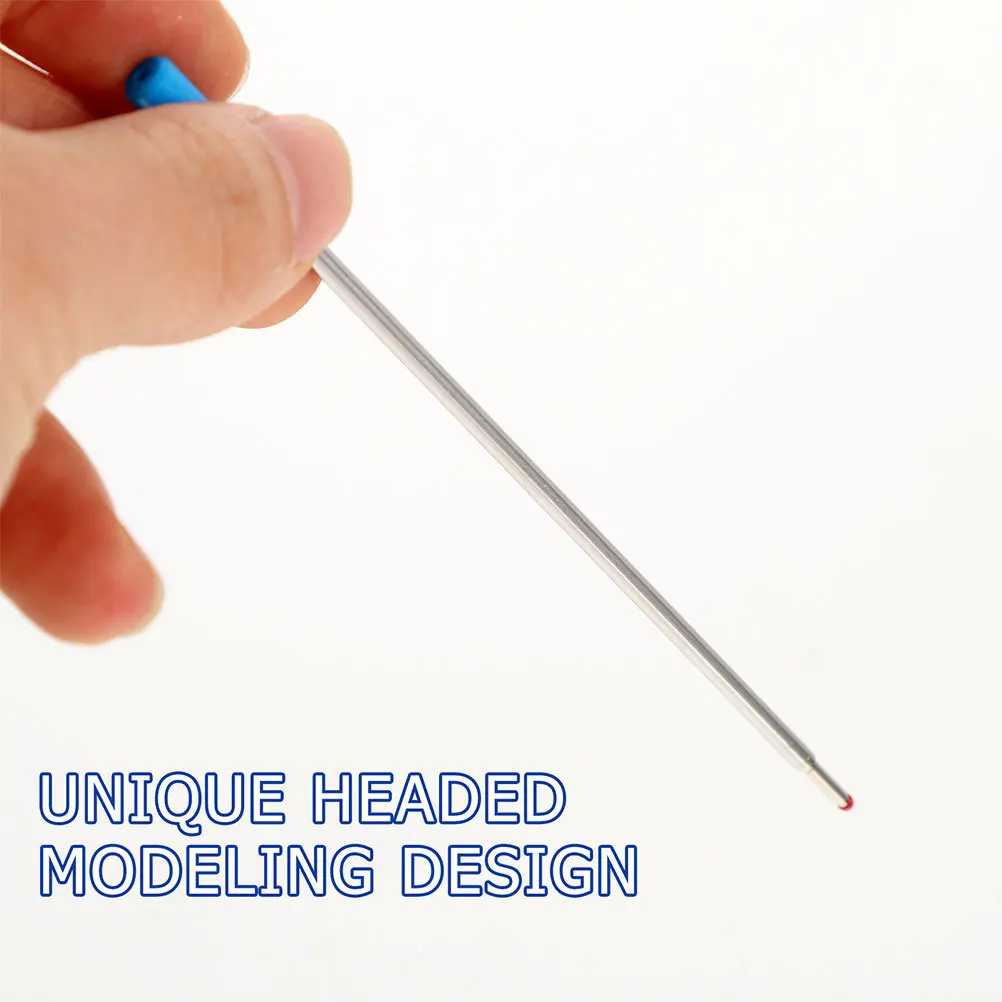 

30Pcs Blue Ink Ballpoint Pen Refills Portable Compact Design for School Study Work Notes Perfect Kids Graduation Party Favors