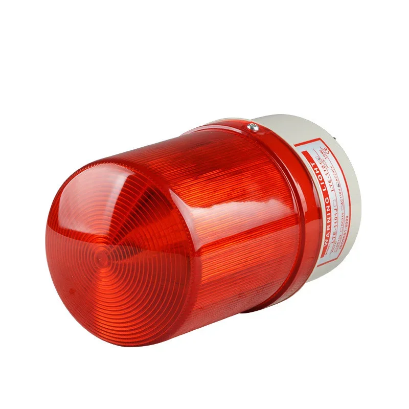 New LED strobe Alarm Lamp light siren 12V, 220V rotating warning light, strong magnetic base installation alarm 1101