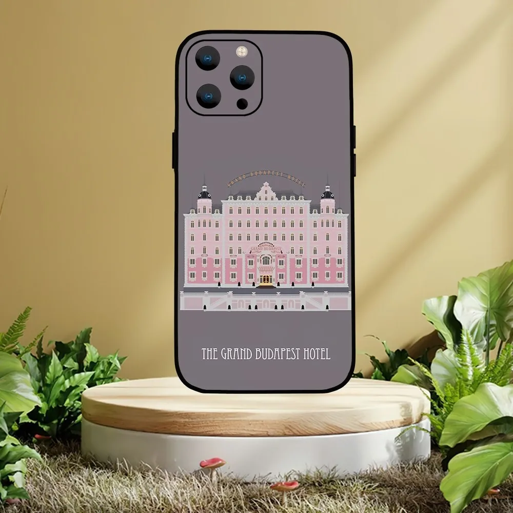 Coque de téléphone The Grand Budapest Hotel Movie, coque en poly, iPhone Mini 11 12 13 14 15 Pro XS Max X Plus SE