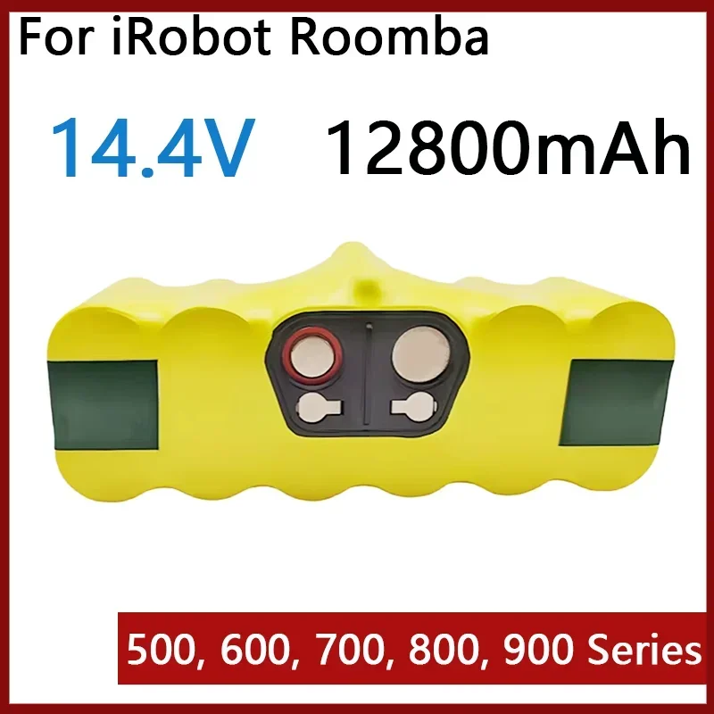 12800mAh 14.4V Replacement NI-Mh Battery lpega for iRobot Roomba 500 600 700 800 Series roomba 530 555 560 581 620 650 760 880