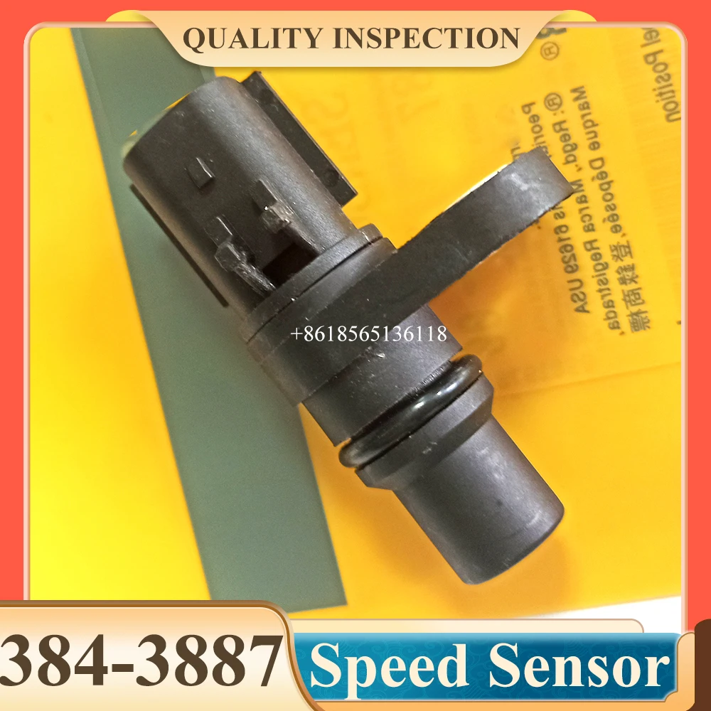 384-3887 3843887 Engine GP Crankshaft Position Speed Sensor For C140-16 966M 972M Wheel Loader