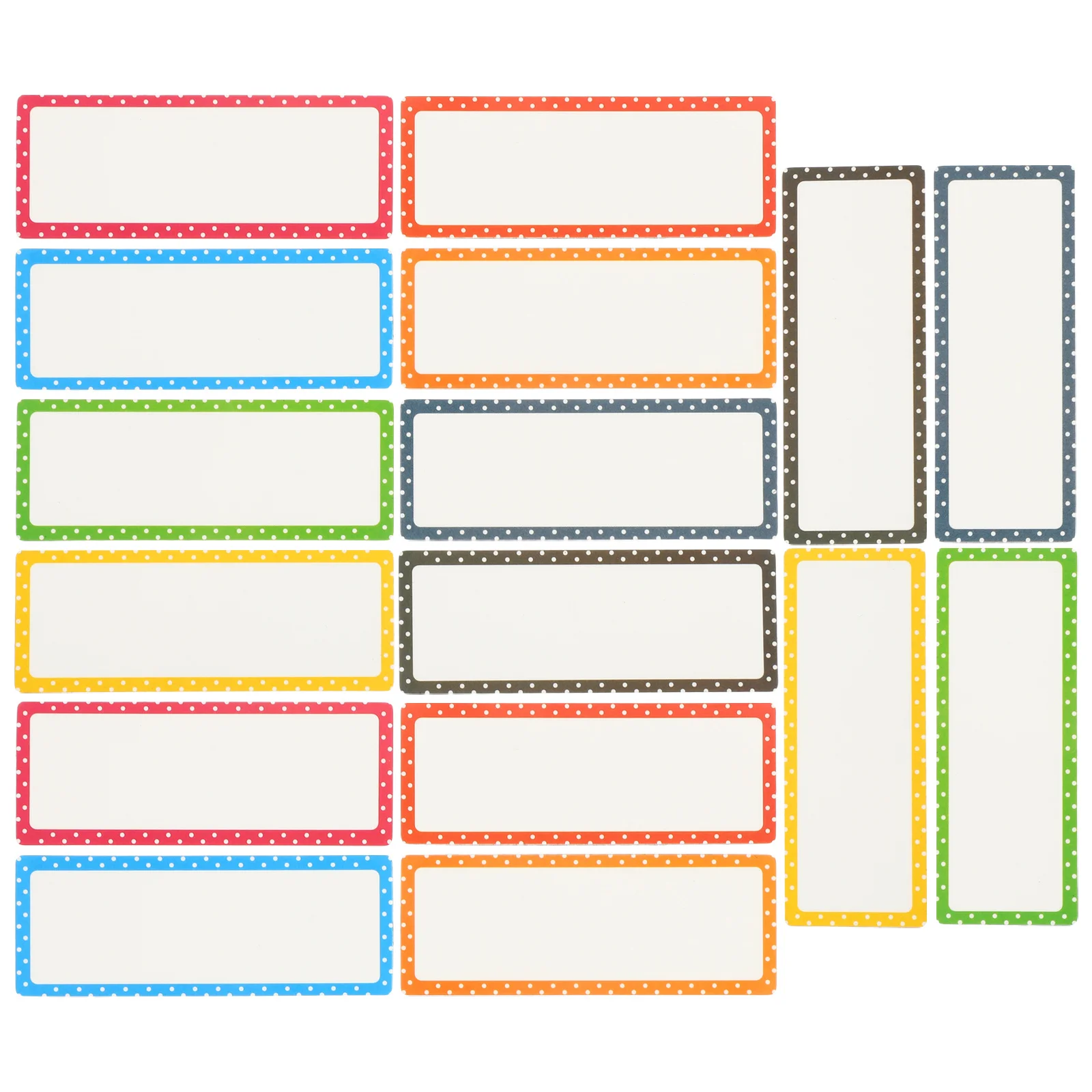 

16 Sheets Magnetic Dry Erase Name Tags Writable Labels Refrigerator Stickers Whiteboard Labels Office Classroom