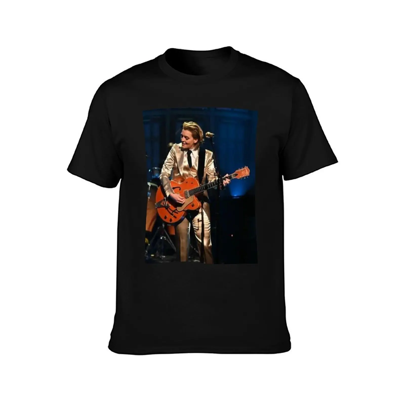 Brandi Carlile brandi carlile girl guitar T-Shirt Summer Casual Cotton Tee Oversized Streetwear Tops Vintage Graphic Print