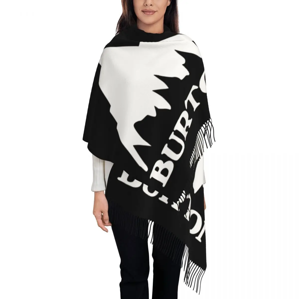 

Шарф для горного сноуборда с принтом Burtons на заказ, мужские и женские зимние теплые шарфы, шаль, накидка