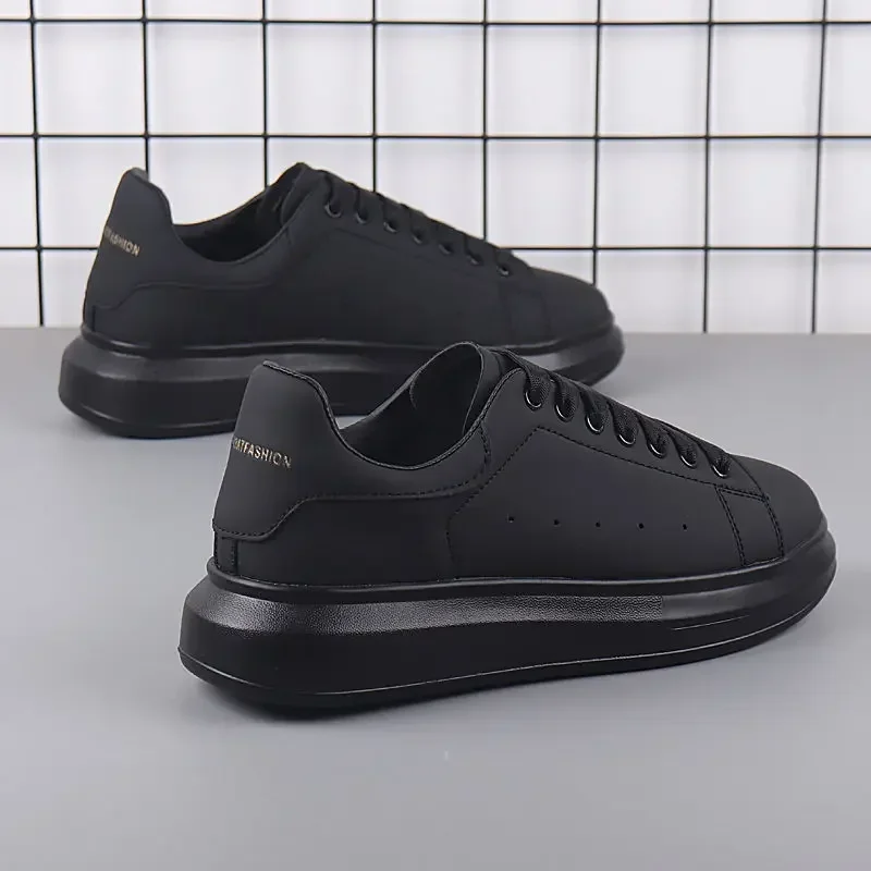 

Branded women's shoes for couples, black and white casual sneakers for men, versatile luxury tennis shoes, designer white shoes