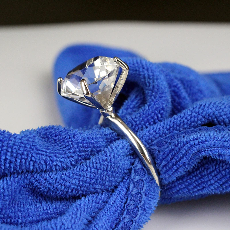 

10 pc/Lot Shinning Crystal Diamond Napkin Holder Glass Diamond Ring Holder Party Banquet Table Decoration Accessories