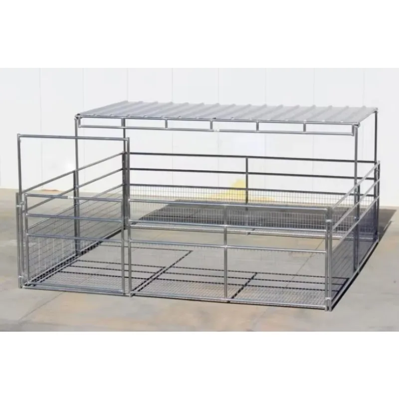 Customization High Quality Heavy-Duty Galvanized Corral Panels Waterproof Rural Security Steel Fence for Farm for Cattle Horse C