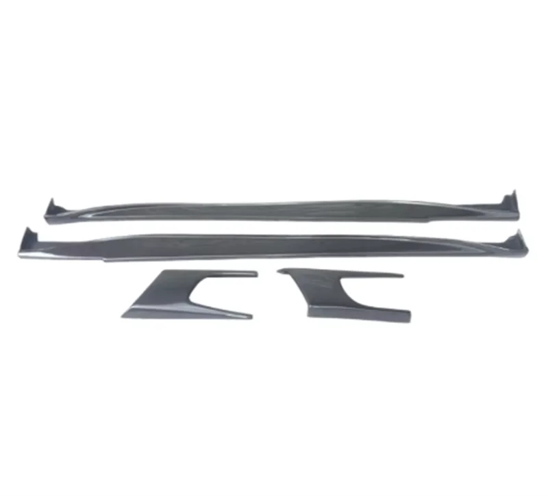 For Maserati GT GTS 2007-2015 High Quality Carbon Fiber Car Bumper Side Skirt Kit Lip Spoiler Protective Cover