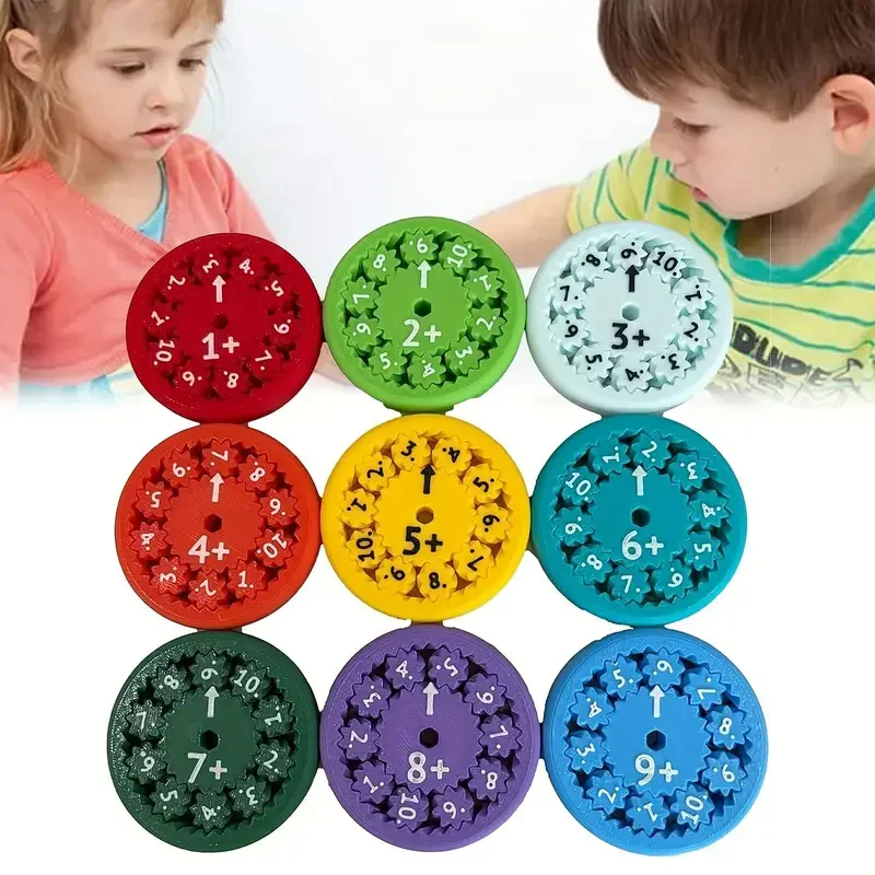 Spinner de matemáticas para niños, juego de multiplicación de matemáticas, 2024