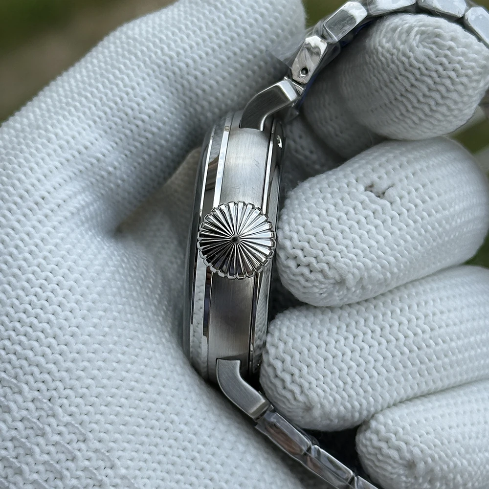 STEELDIVE Men Pilot Watch 46.5mm Military Automatic Mechanical Wristwatch Diver 20Bar Waterproof C3 Luminous Sapphire NH35