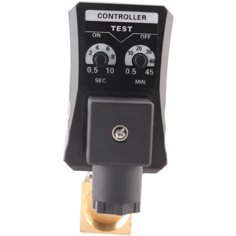 A04G-G1/2 DN15 230V Automatic Timed Water Tank Electronic Timed Drain Valve For Air Compressor Condensate Management Durable