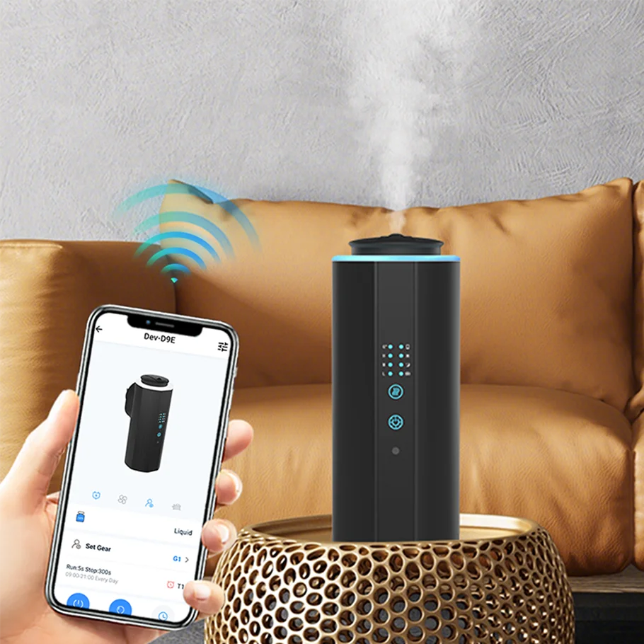 CNUS Scent Plug 3 Automatic Home Air Freshener Wall Mounted Waterless Aroma Diffuser Machine Remote Control