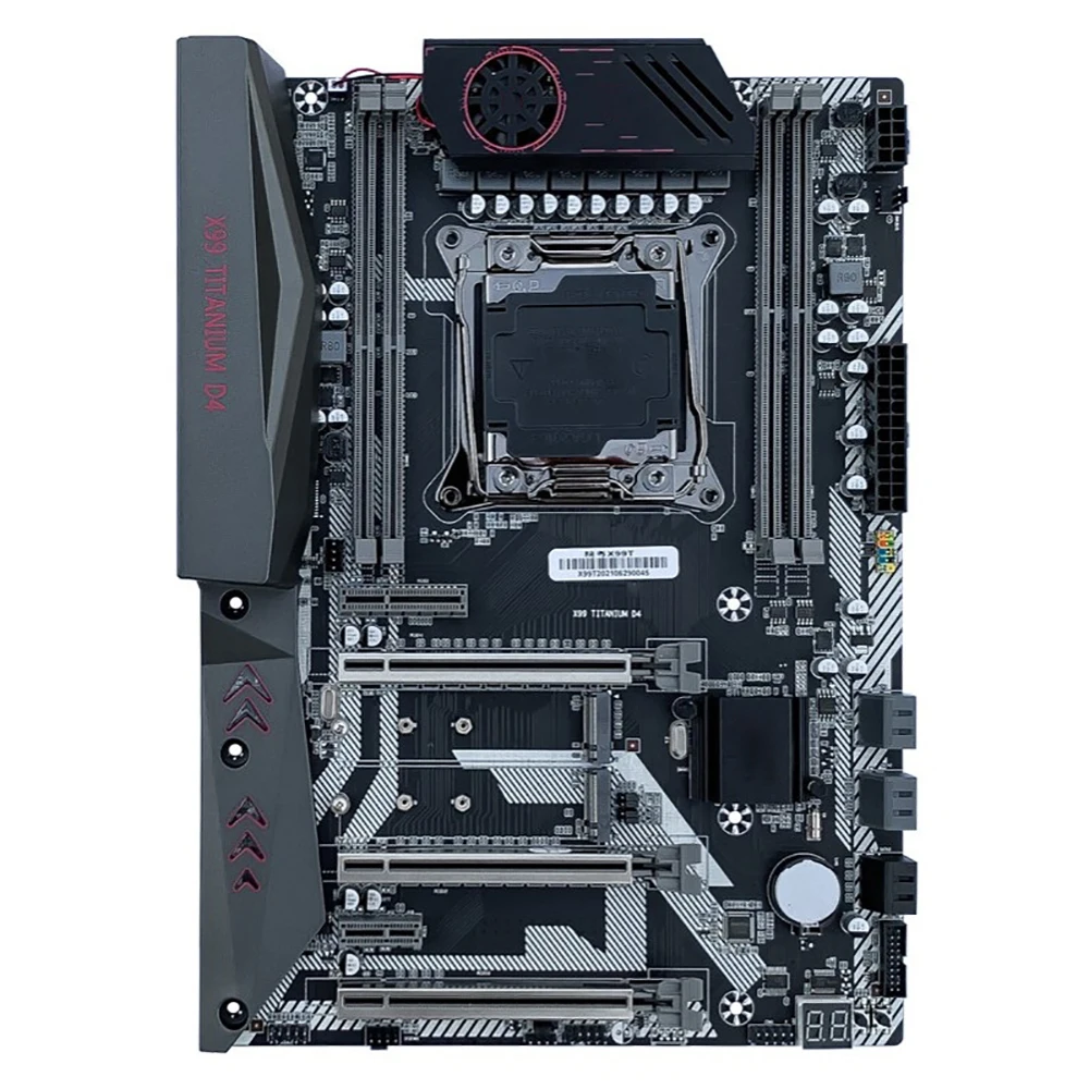 Imagem -05 - Placa-mãe Atx para Jginyue X99 Titânio d4 Lga 2011-v3 Ddr4 256g Bpci-e 3.0