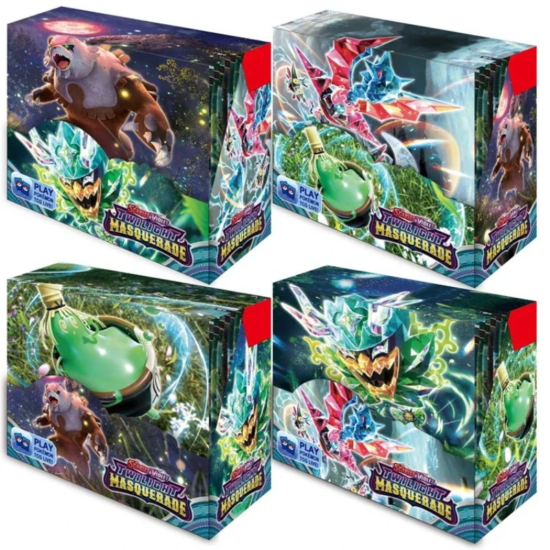 GORĄCA OFERTA 360 szt./pudełko Karty Pokemon SCARLET&VIOLE 151 Prismatic BATTLE STYLES UNIFIED MINDS Angielskie Booster Battle Transaction Card Toy