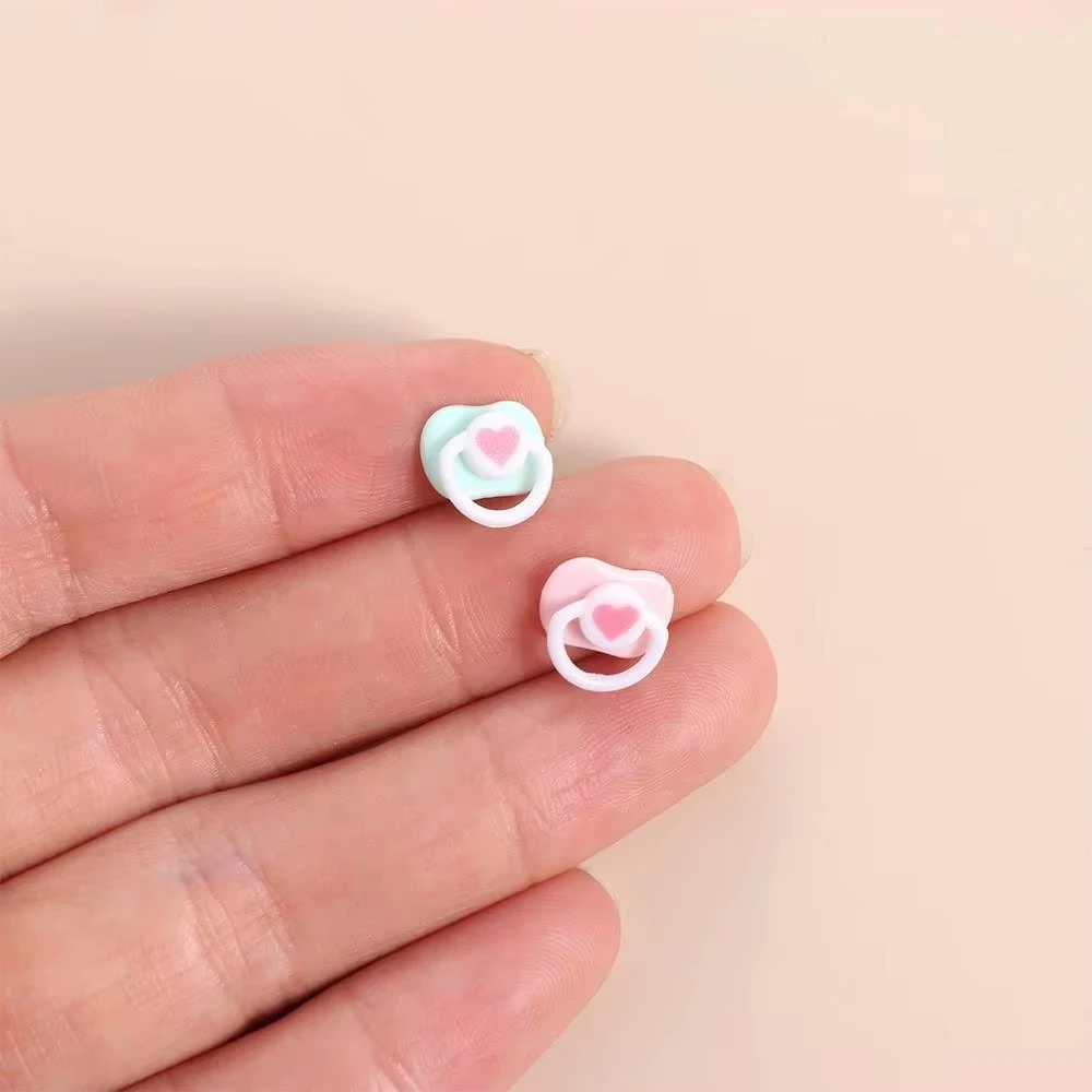 Hot sell Lovely Mini Doll Pacifier Play House Supplies Dummy Nipples For Doll Baby Dolls Kids Toy Baby Pacifier Accessories gift - view 5