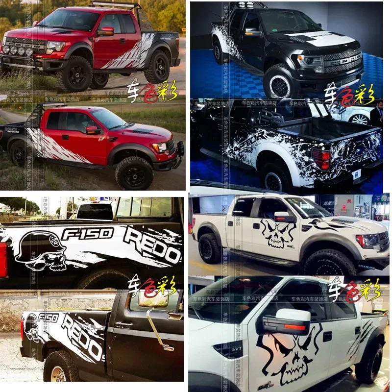 Car sticker body exterior body decoration fashion creative decal modification FOR Ford Raptor F150