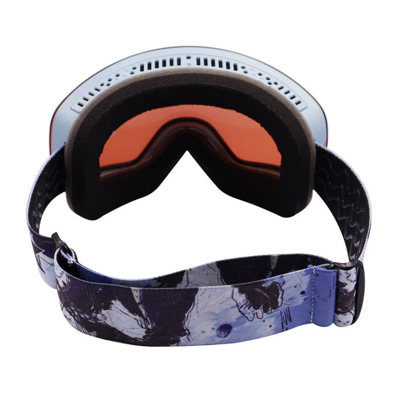 Occhiali sportivi da sci montatura in TPU lente intercambiabile OEM Snow sports eyes protection sci occhiali da neve view uomo donna occhiali da sci