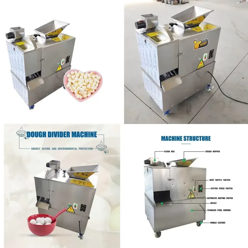 

SFW Certificate Automatic Dough Cutting & Divider Machine with Motor 100kg Capacity