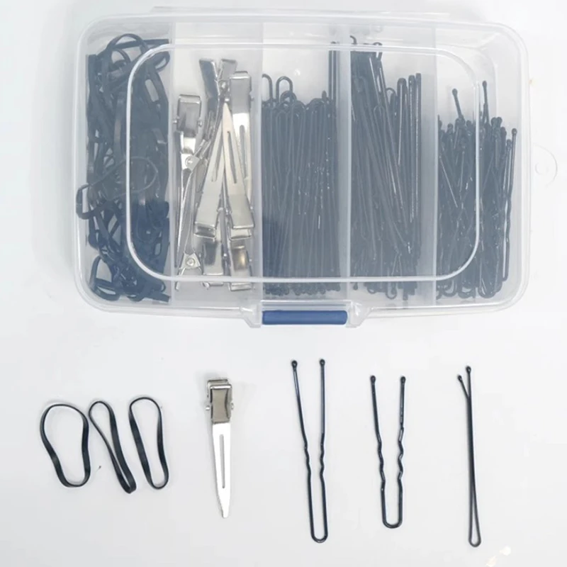 つけまつげエクステ収納ボックスカバー付き、透明、長方形、垂直、5、6グリッド、接着剤ピンセットホルダー、メイクアップオーガナイザー