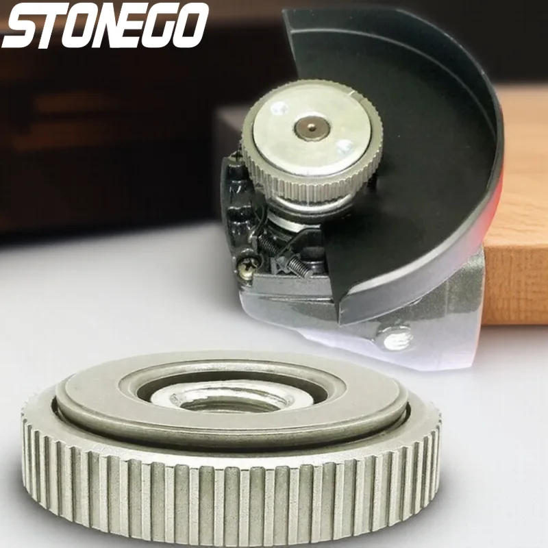 

M14 Thread 115mm 125mm Angle Grinder Flange Nut Tool Internal External Replacement Parts for Power Tools Accessories