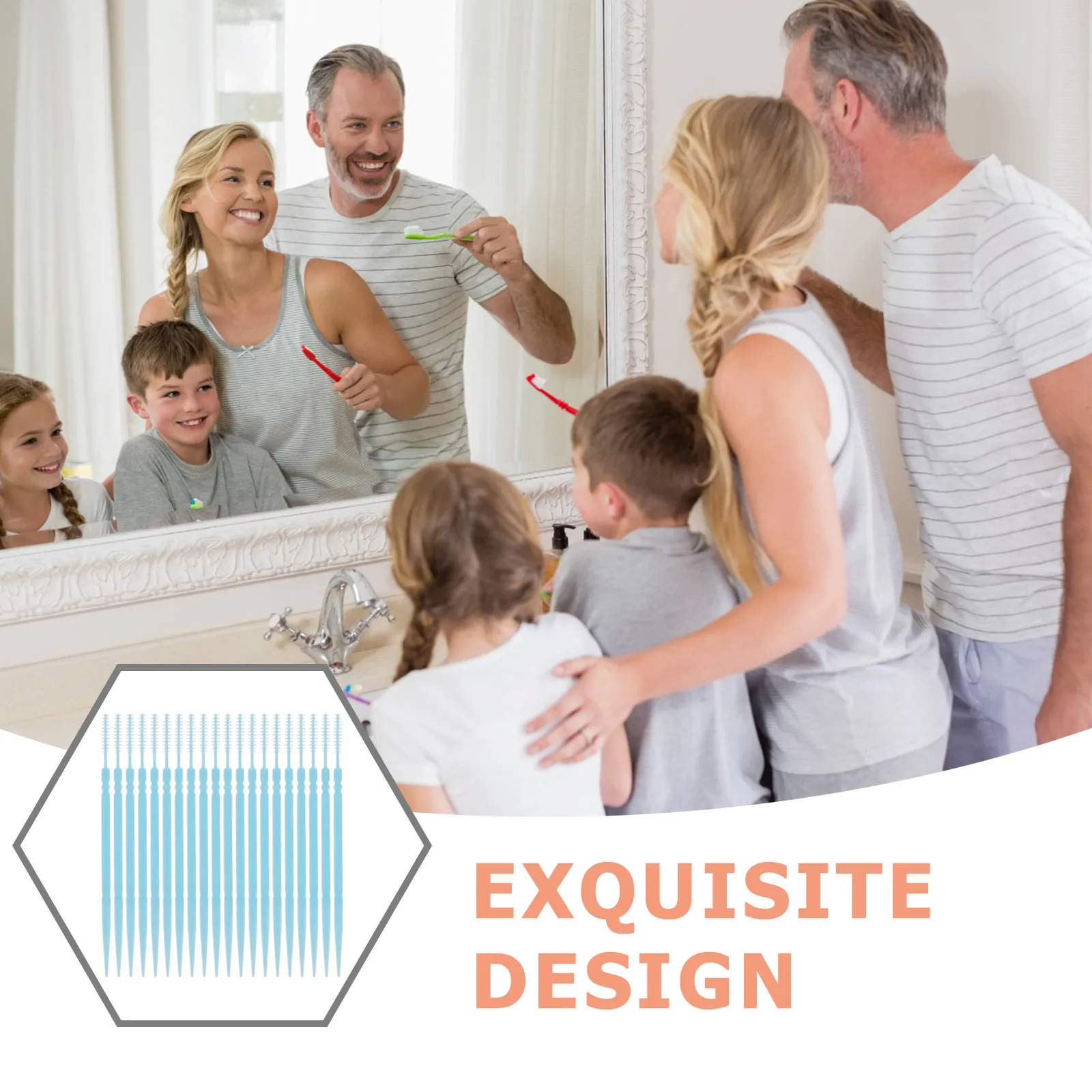 

1060pcs Double Headed Toothpicks Portable Picks Interdental Cleaning Teeth Stick Flossers Safe Soft Sanitary Fruit Plastic