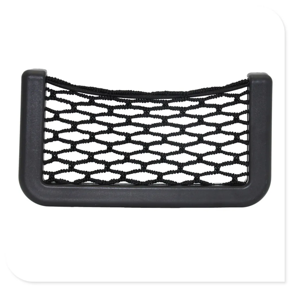 Car Styling Storage Net Box Accessories Sticker For Mercedes Benz A G500 ML EQA E43 CLA CLA45 F125 E550 GLC C350e