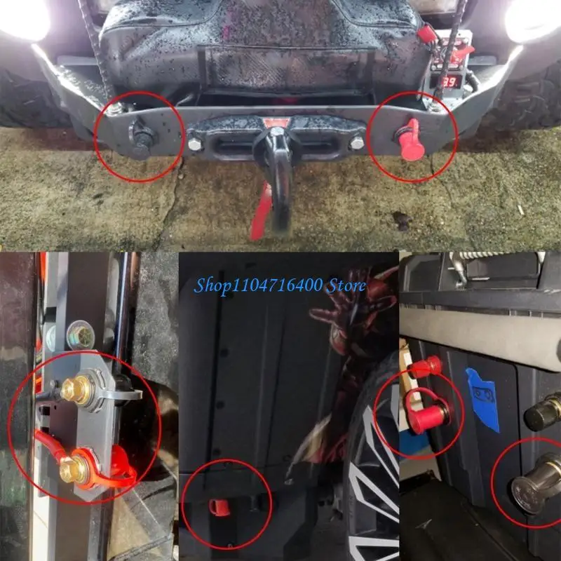 

y1gd Battery Post 3/8 Inch Studs for Auto Truck Boat ATV