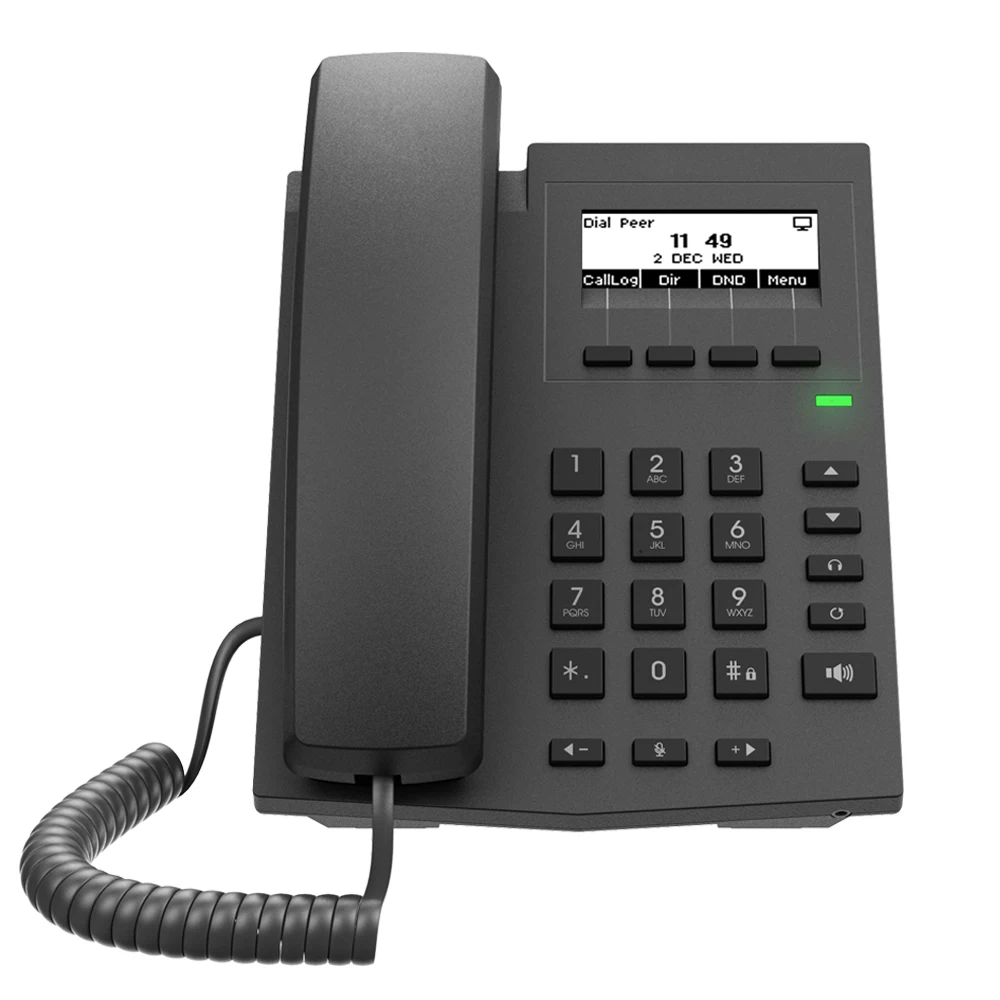 VOIP Phone 2 Lines Special WiFi Desktop Business IP Phone SIP G.722 Opus With Fast Ethernet VOIP Telephone