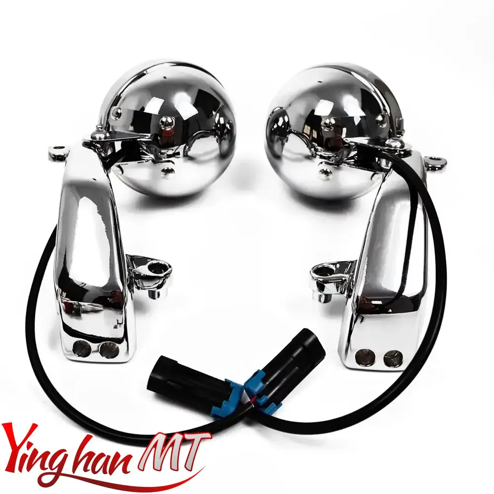 Motorcycle led Auxiliary lamp Kit Fog lamp For Indian Chieftain Dark Horse  Limited Elite Roadmaster Dark Horse 2018-2024