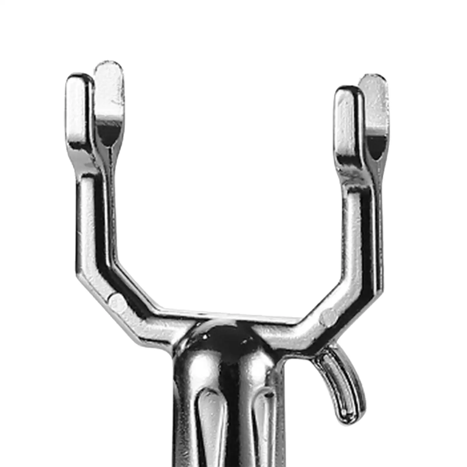 Balcony Fork Aluminum Alloy Clothes Fork Durable Laundry Hanging Tool U Shaped Dress Stick for Home Dorm High Shelf Reaching