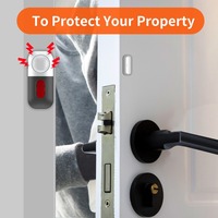 Door Window Sensor Wireless Burglar 130bp Alarm Magnetic Home Longer System Entry Burglar Security Battery Device Safety Alarm