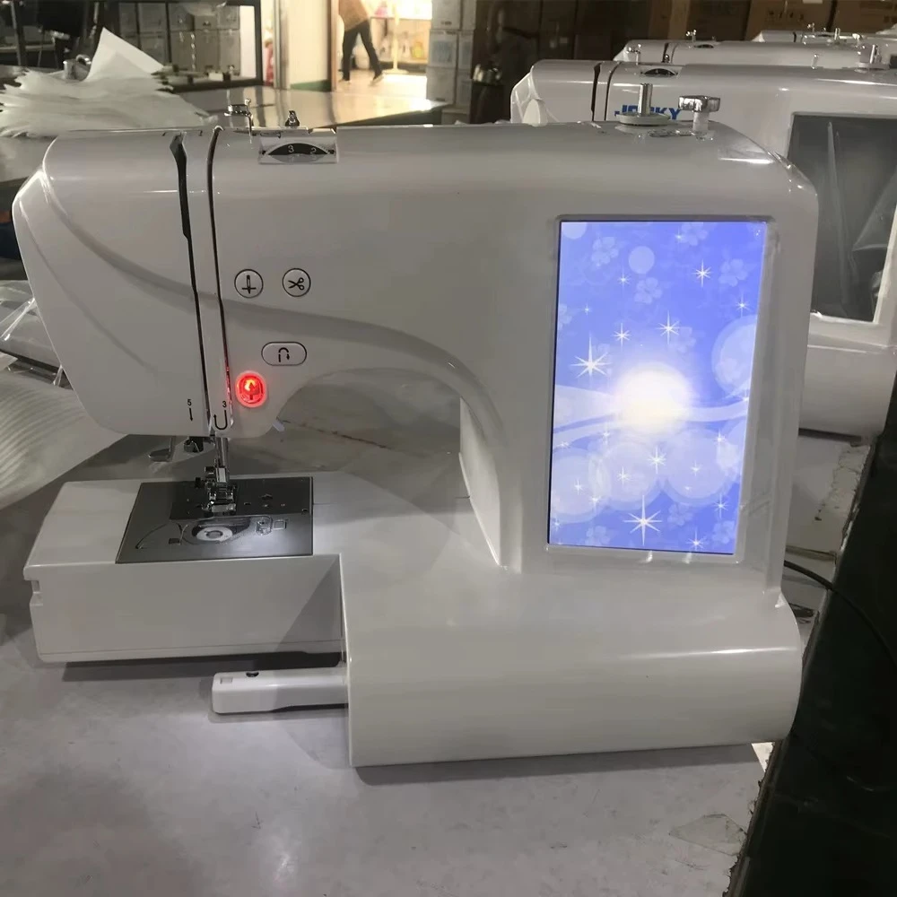 Household Computerized Embroidery Sewing Machine Home Use Business Mini Small Domestic