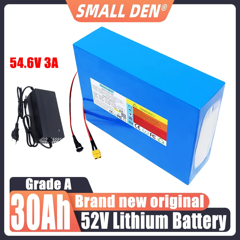 52V 30Ah 14S10P 18650 customizable 30000mAh 1500W Lithium Battery for Balance Car, Electric Bicycle,electric scooters,Tricycle